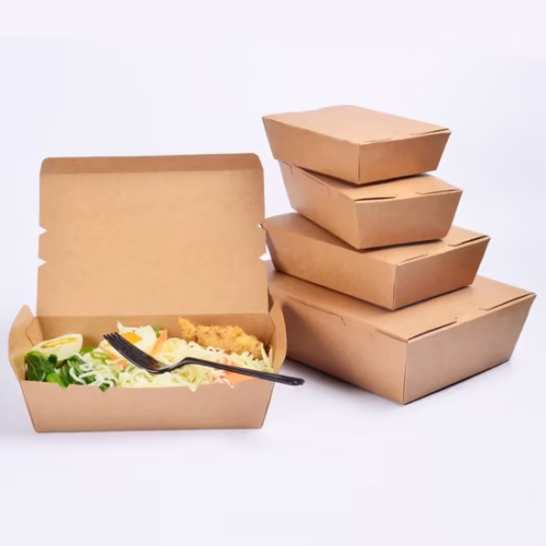 Factory Price Kraft Paper Food Packaging Box-đệm va tàu